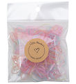 Little Wonders Elastic Hair Bands - 200 pcs - Clear Rainbow