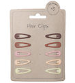 Little Wonders Haarspange - 10er-Pack - Gebrannte Farben