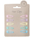 Little Wonders Hair Clips - 10-Pack - Pastel Glitter