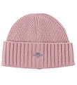 GANT Beanie - Wool/Cotton - Shield - Lilac Lavender