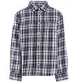 GANT Shirt - Flonnel - Evening Blue w. Checs