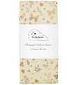 Cam Cam Changing Pad Cover - 50x65 cm - Beige w. Leaves/Butterfl