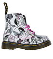 Dr. Martens Kngor - 1460 T - White ng Tryck Athena