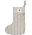 Pine Cone Christmas Stocking - Grandma's Christmas Sock - Beige