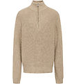 Grunt Blouse - Knitted - Durbuy - Beige