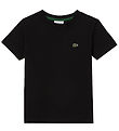 Lacoste Stuttermabolur - Svart