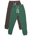 Minymo Pantalon de Jogging - 2 Pack - Hunter Green