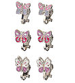 Souza Clip d'oreille - 3 Pack - Papillon - Rose