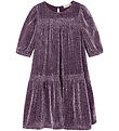 Name It Dress - NkfRisilk - Lavender Mist w. Glitter