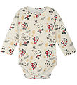 The New Siblings Romper l/s - TnsVakantie - Ecru m. Print