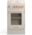 Sebra Toy Kitchen - Oven & Stove - Wood - Seabreeze Beige