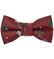 Name It Bow Tie - NkmOchris - Jester Red w. Christmas motifs