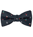 Name It Bow Tie - NkmOchris - Dark Sapphire w. Christmas motifs