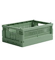 Made Crate Bote Pliante - Mini - 24x17x9,5 cm - Green Haricot G