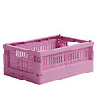 Made Crate Taiteltava laatikko - Mini - 24x17x9,5 cm - Soft Fuch