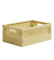 Made Crate Frvaringslda - Mini - 24x17x9,5 cm - Lemon Cream