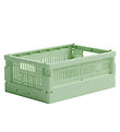 Made Crate Vouwbare box - Mini - 24x17x9,5 cm - Spring Green