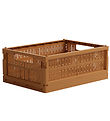 Made Crate Foldable Box - Midi - 33x24x13 cm - Toffee