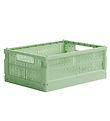 Made Crate Foldable Box - Midi - 33x24x13 cm - Spring Green