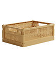 Made Crate Vouwbare box - Midi - 33x24x13 cm - Fudge