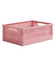 Made Crate Foldable Box - Midi - 33x24x13 cm - Candyfloss Pink