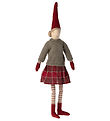 Maileg Tomte - 51 cm - Flicka m. Trja/Kjol