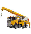Bruder Work machine - Scania Super 560R Liebherr Crane w. Shelte