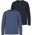 Name It Blouse - NkmVitus - 2-Pack - Bijou Blue/Dark Sapphire