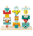 Janod Stacking Blocks - Wood - Tropical Totem