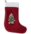 Name It Christmas Stocking - NmnRana - Jester Red/Christmas Tree