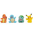 Pokmon Figuren - 4er-Pack - Kampffigurenpaket - Pikachu/Charman