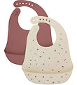 CeLaVi Lätzchen - 2er-Pack - Rose Brown