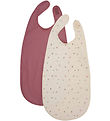 CeLaVi Lätzchen - 2er-Pack - Lang - PU - Rose Brown