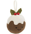 Jellycat Soft Toy - 7x7 cm - Festive Folly Christmas Pudding