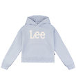 Lee Hoodie - Wobbly Graphic - Zen Blue