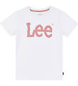 Lee T-Shirt - Wackelige Grafik - Bright White