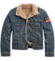 Polo Ralph Lauren Jeansjacke Mit Futter - Blau