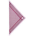 Lala Berlin charpe - 162x85 - Treillis triangulaire M - Fushia