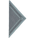 Lala Berlin charpe - 162x85 - Monogramme triangulaire M - Grey