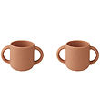 Liewood Becher - Silikon - 2er-Pack - Gen - Toskana Rose