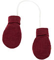 Joha Mittens - Wool - Bordeaux