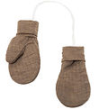 Joha Mittens - Wool - Brown