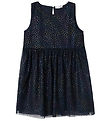 Name It Dress - NkfVaboss - Dark Sapphire w. Dots