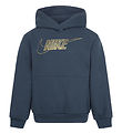 Nike Hoodie - Deep Jungle w. Gold