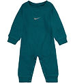 Nike Jumpsuit - Rib - Geode Teal w. Logos