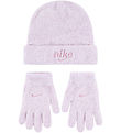 Nike Mütze/Handschuhe - Pink Schaumstoff
