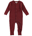 Joha Nightsuit - Wool - Bordeaux