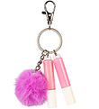 Souza Lipgloss/Key ring set - Pink/Purple