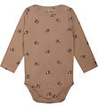 The New Siblings Romper l/s - TnsHimo - Ginger Snap m. Beltoon