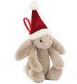Jellycat Weihnachtsschmuck - 13x6 cm - Bashful Christmas Bunny